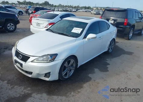 2011 Lexus Is 250 из США, поврежденный, VIN JTHBF5C25B5150207